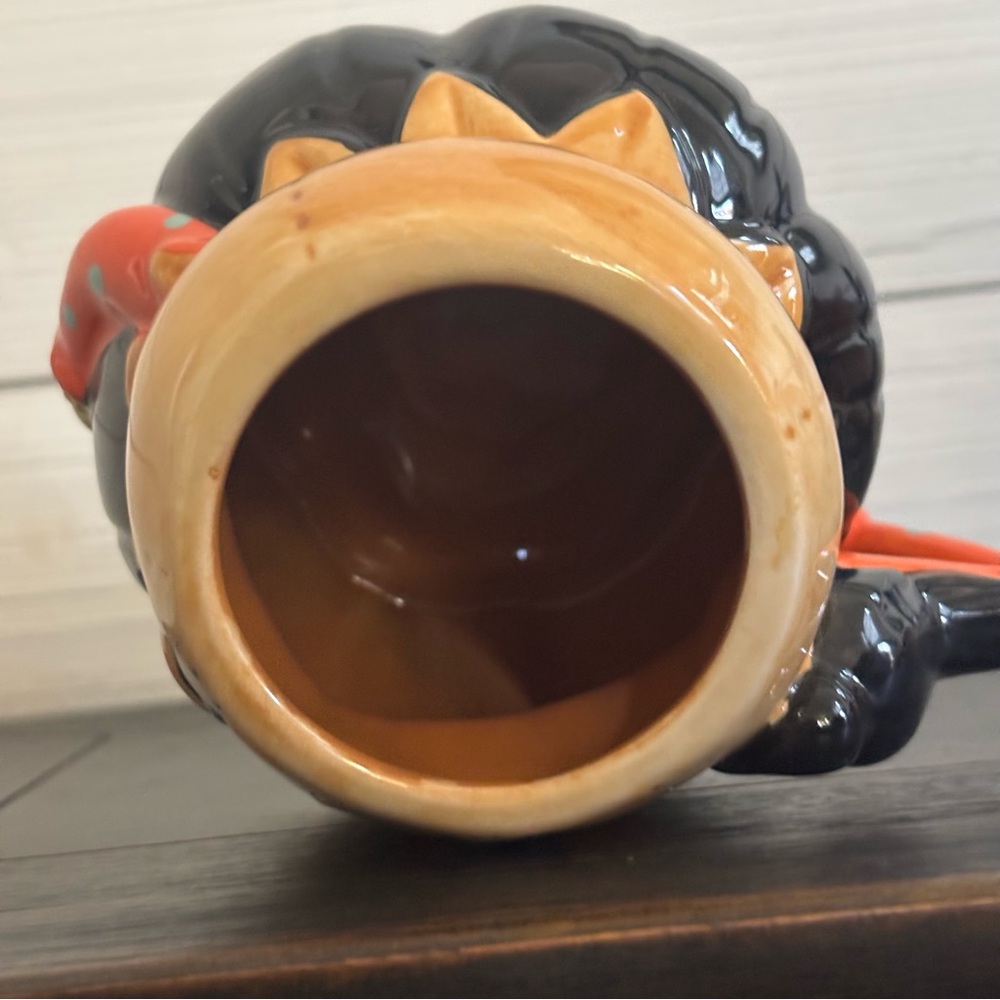 JOHANNA PARKER Halloween Scarecrow Pumpkin Mug NEW Fall Collectible - Picture 6 of 7